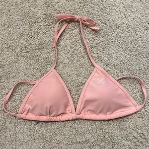Boutine LA Bikini Top, Guava, Size M.